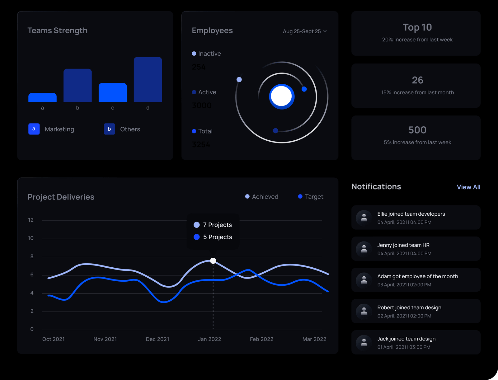 SwiftPay dashboard preview